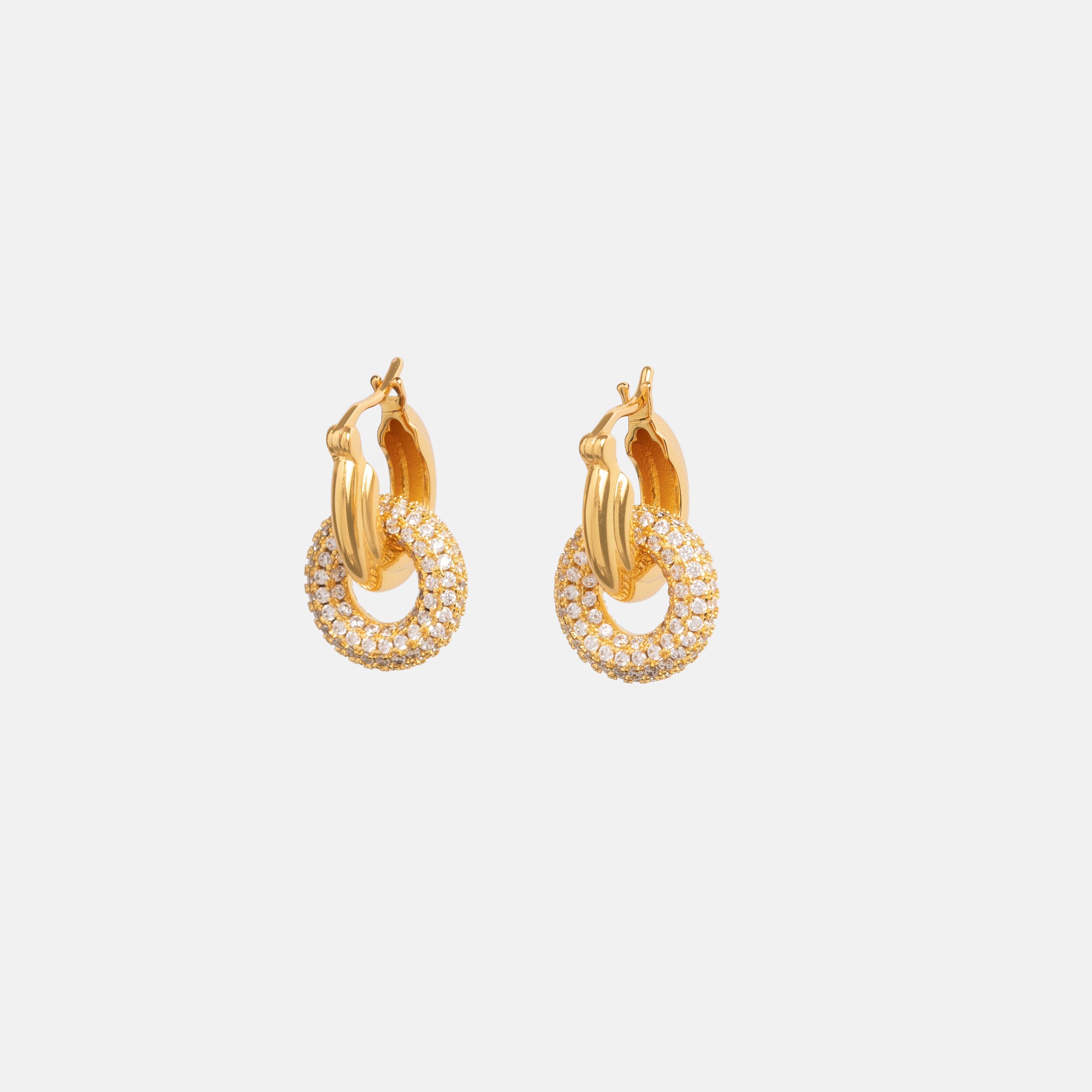 【新品】UPALA Cloud Hoop Stud ゴールドピアス Cloud Hoop Pierce | Pasand by ne Quittez pas | パサンドバイ