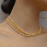 French Rope Chain Necklace