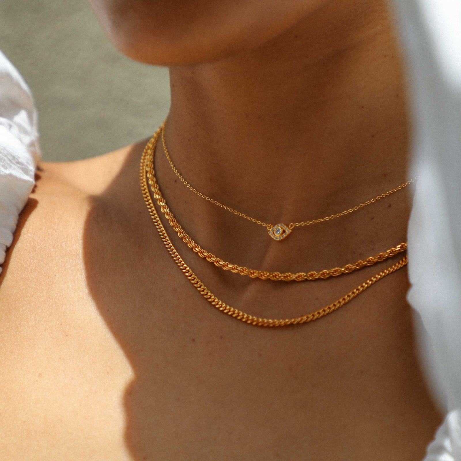 Single Curb Chain Necklace – SIXTY STAX