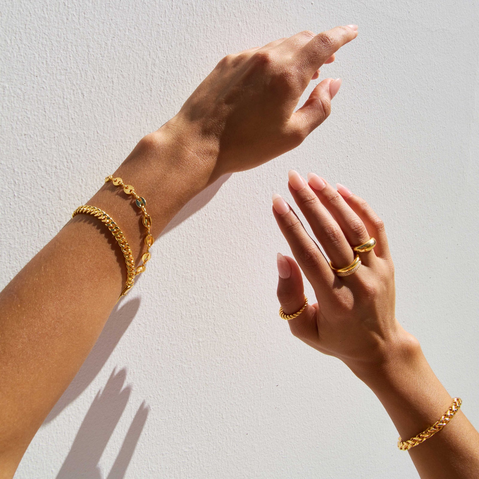 Double Curb Chain Bracelet – SIXTY STAX