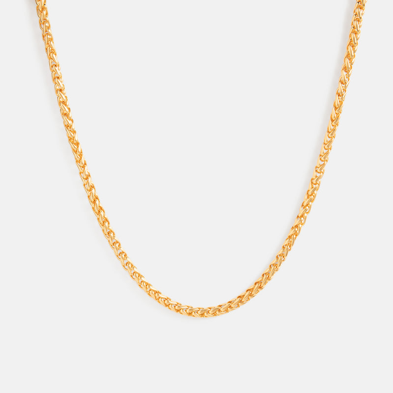 14K White Gold 1.65mm Spiga Chain 1240-16 14KW - Necklaces | Adler's  Diamonds | Saint Louis, MO