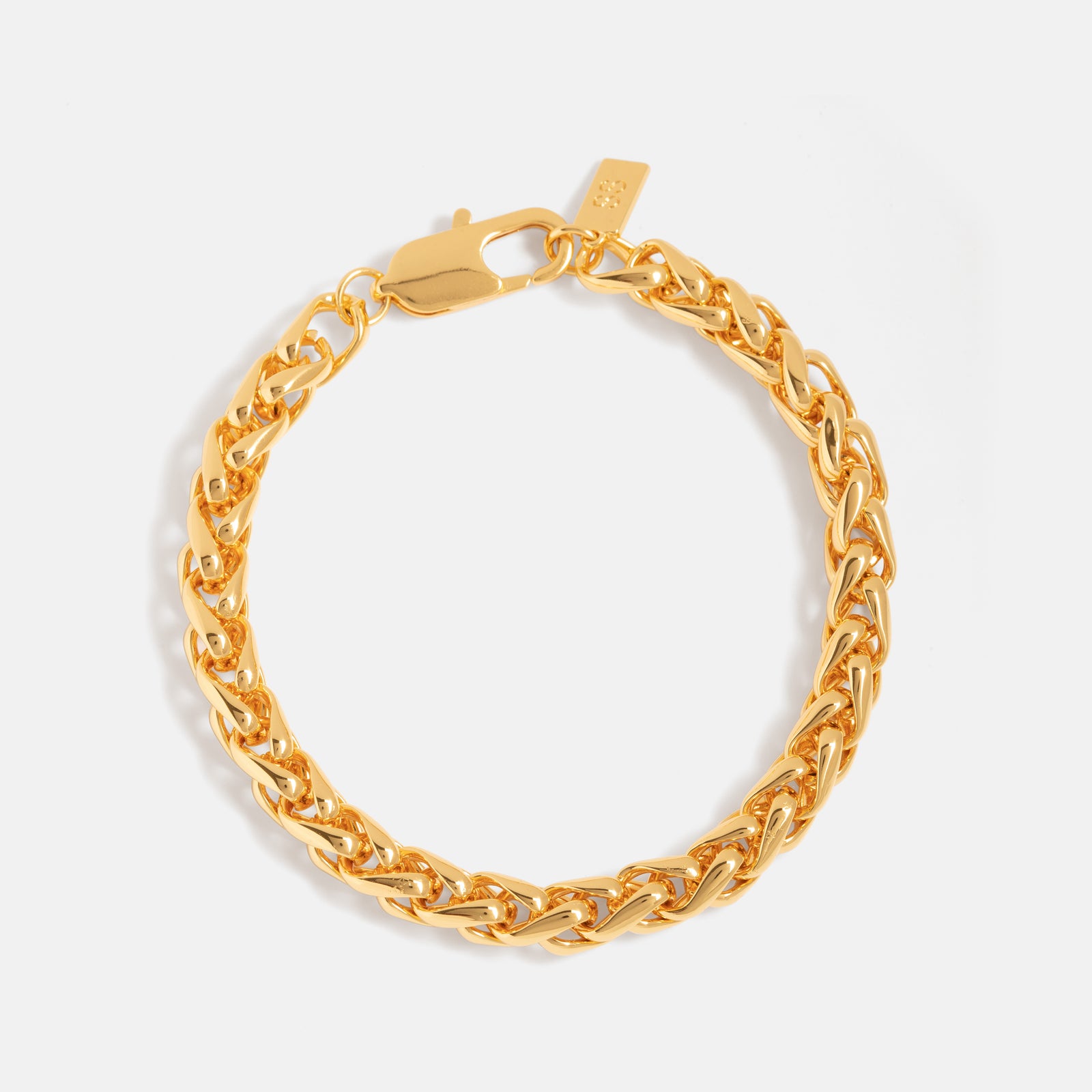 アクセサリー Gold Bracelet SP-Small Spiga Chain Bracelet – SIXTY STAX